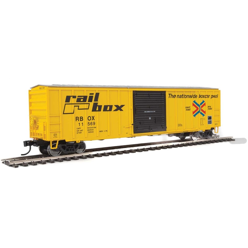 Walthers 910-1834 HO 50' ACF Boxcar Railbox RBOX 11569