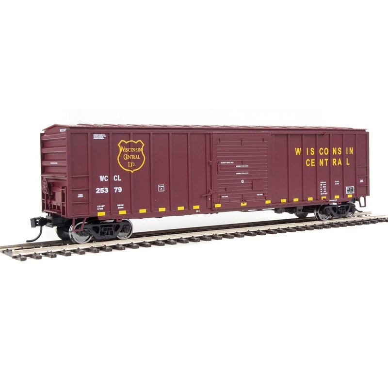 Walthers 910-1846 HO 50' ACF Boxcar Wisconsin Central WC 25379