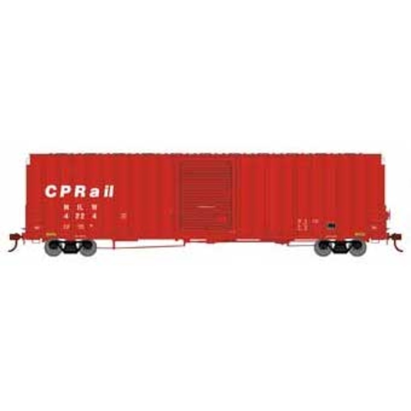 Athearn 16127 HO Scale FMC 60' Double Door Hi-Cube Boxcar Canadian Pacific CP/MILW 4224