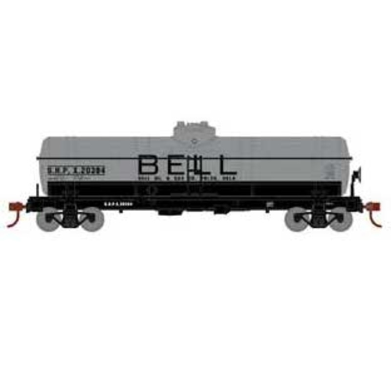 Athearn 3384 HO Scale Single Dome Tank Car Bell Oil SHPX 20394