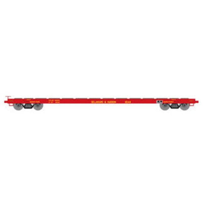 Athearn 92685 HO Scale 60' Flatcar Delaware and Hudson D&H 16144