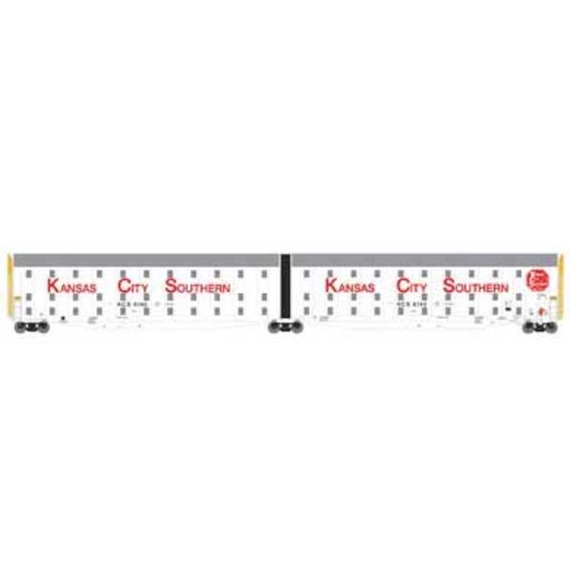 Athearn 96187 HO Scale Auto-Max Auto Carrier Kansas City Southern KCS 8140 - Like New USED