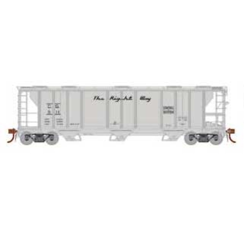 Athearn Genesis G73599 HO Scale PS-2 2893 Covered Hopper Central of Georgia CofG 911