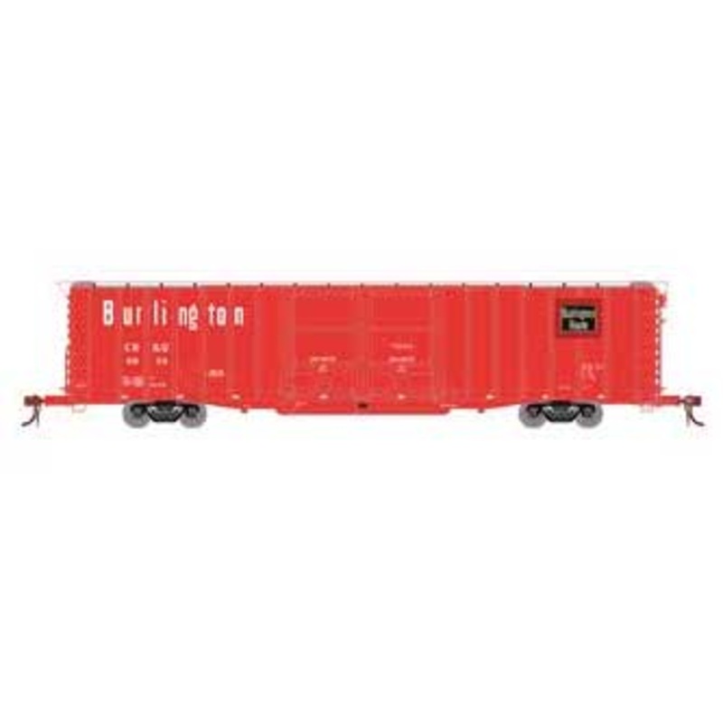 Athearn Genesis G75902 HO Scale 60' Auto Parts Boxcar Burlington CB&Q 9825