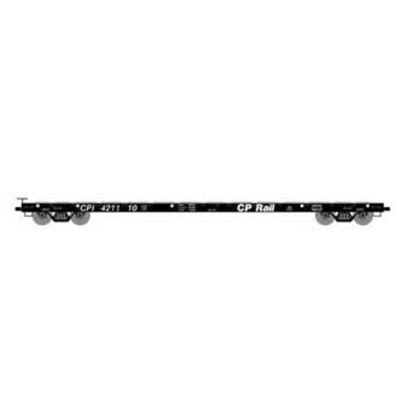 Athearn HO Scale 97075 60' Flatcar Canadian Pacific CP Rail 421110