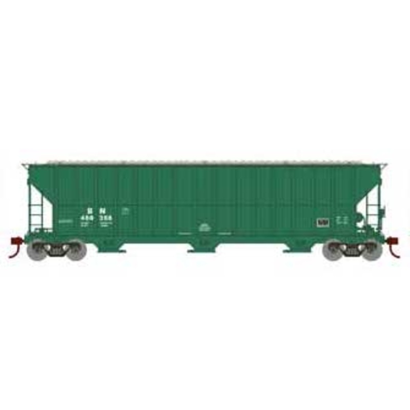 Athearn RTR 81752 HO 54' FMC 4700 Covered Hopper Burlington Northern BN 460358