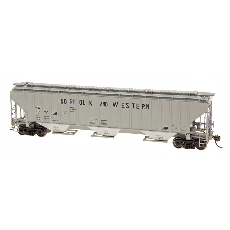 InterMountain Railway Co. 45325-17 HO Scale PS 4750 Covered Hopper Norfolk & Western NW - NOS