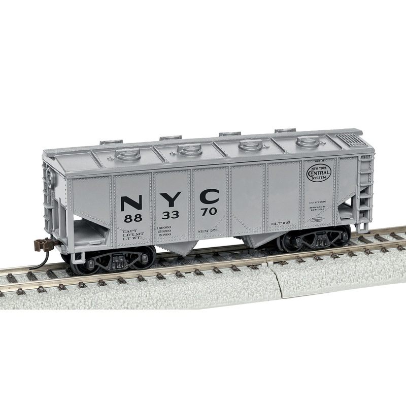 Lionel 1954370 HO Scale 2 Bay Covered Hopper New York Central NYC 883370