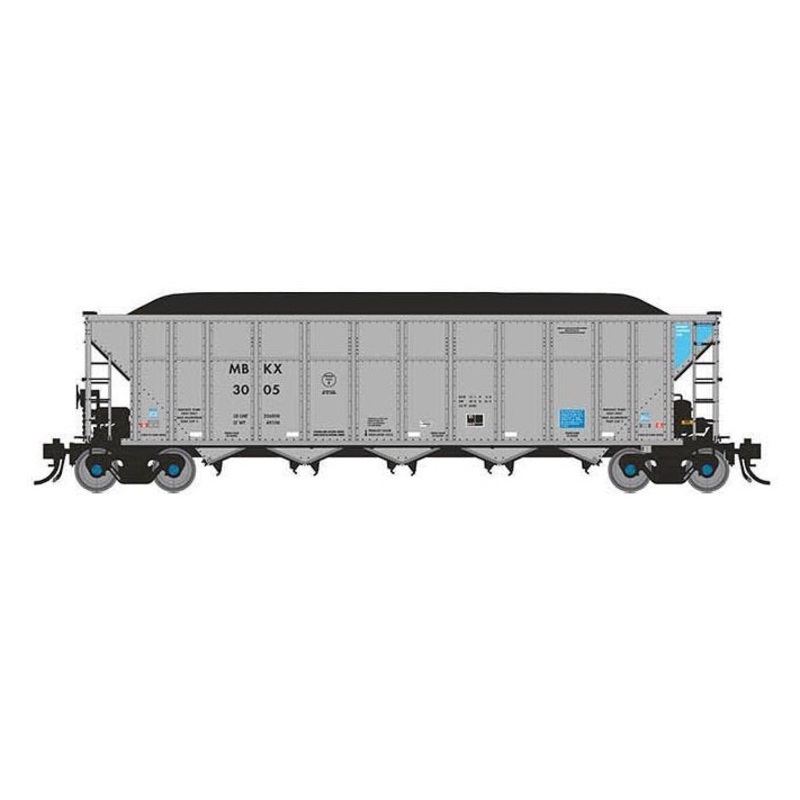 Rapido 169038A HO Scale AutoFlood III RD Coal Hopper Mitsui Rail MBLX Single