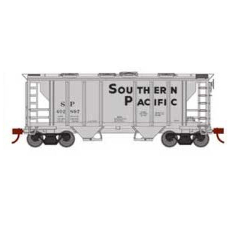 Roundhouse 2303 HO PS-2 2003 2 Bay Covered Hopper Southern Pacific SP 402897