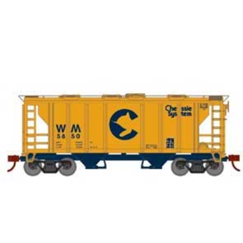 Roundhouse 2395 HO PS-2 2003 2 Bay Covered Hopper Chessie System WM 5850