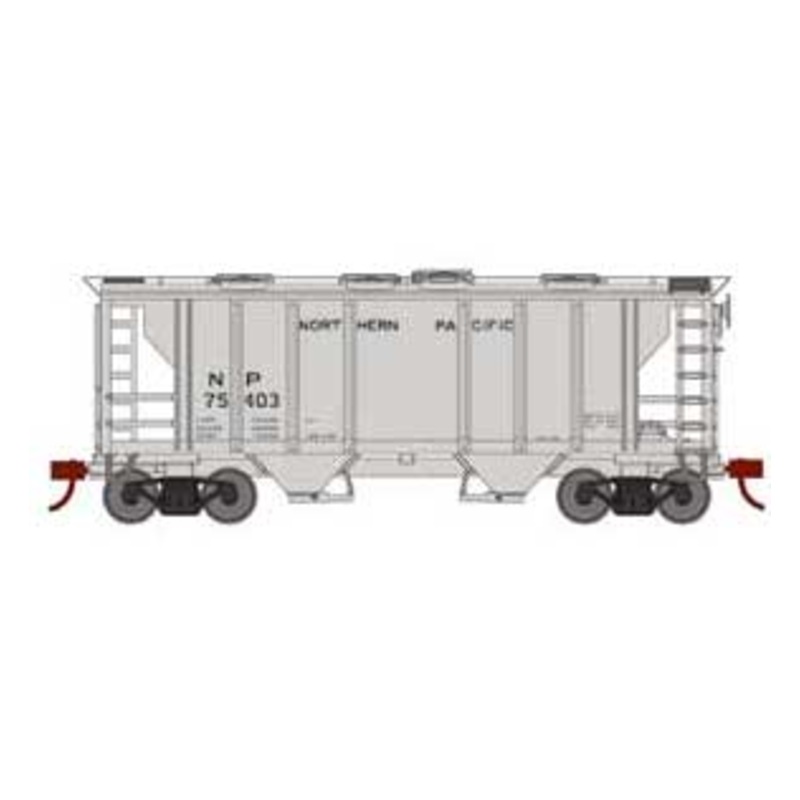 Roundhouse 2417 HO PS-2 2003 2 Bay Covered Hopper Northern Pacific NP 75403