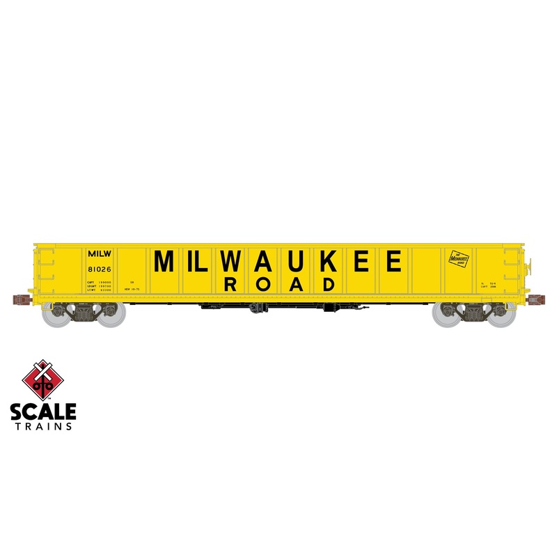 ScaleTrains Kit Classics 1178 Havelock Shops 52'6" Gondola Milwaukee Road MILW 81181