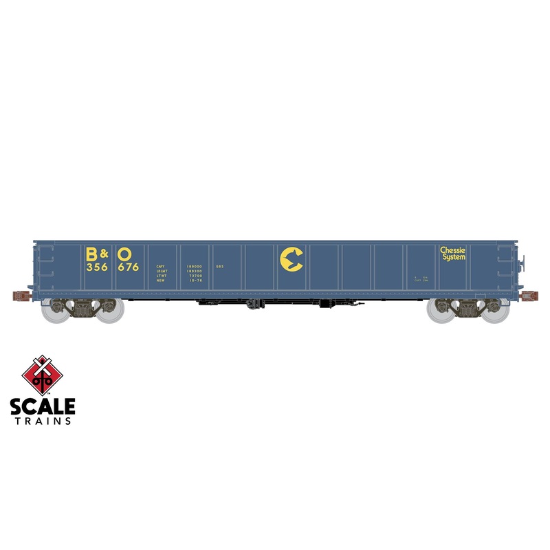 ScaleTrains Kit Classics 1181 Havelock Shops 52'6" Gondola Chessie System B&O 35710