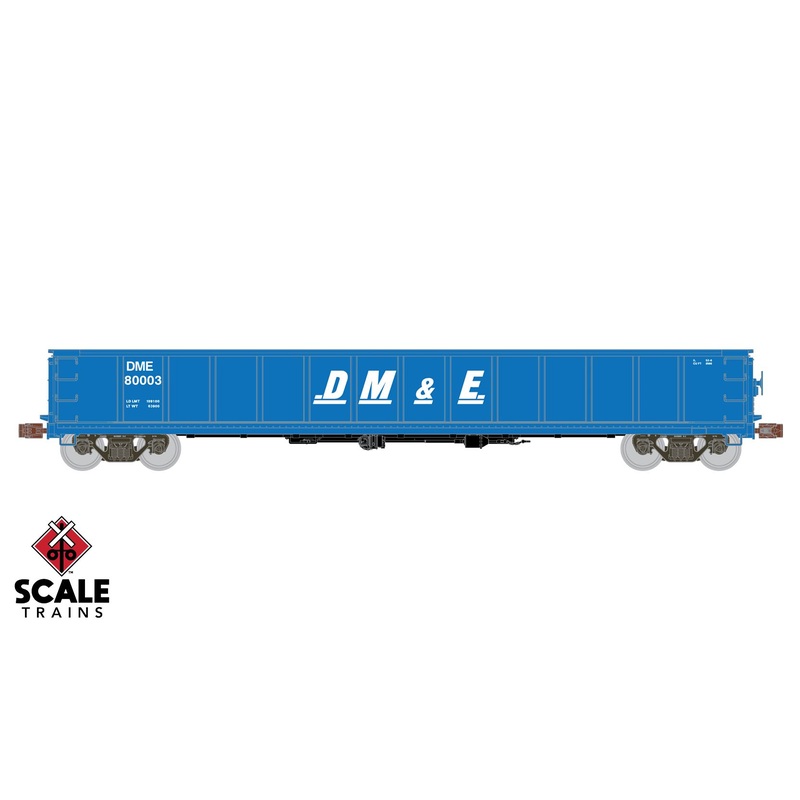 ScaleTrains Kit Classics 1182 Havelock Shops 52'6" Gondola DM&E 80003