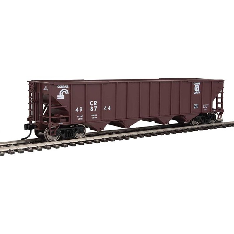 Walthers 910-1983 HO Scale 4 Bay 100 Ton Hopper Conrail CR 498744