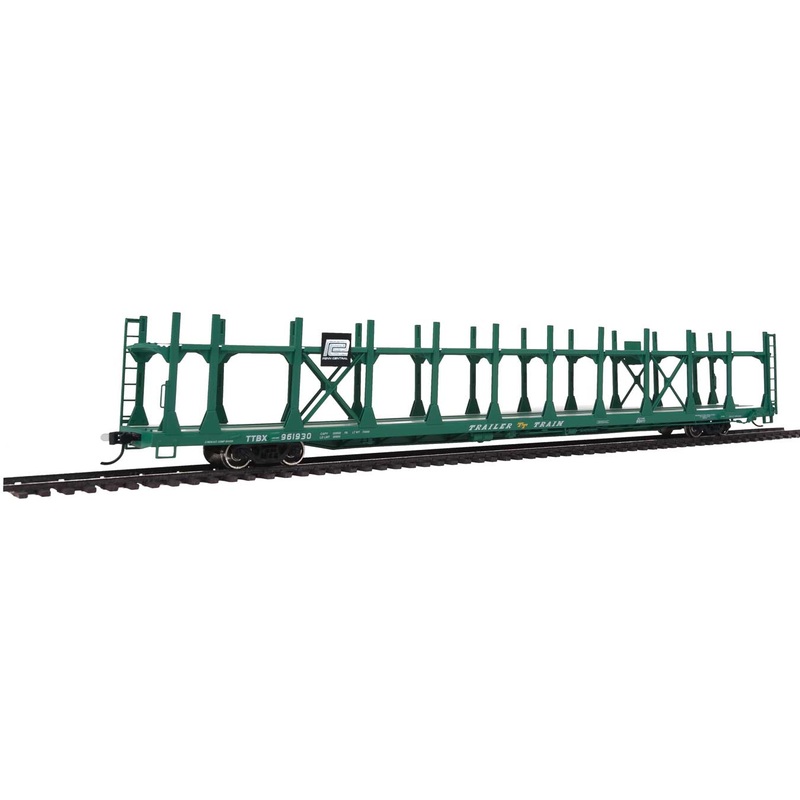 Walthers 910-8019 HO Scale Bi- Level Open Auto Carrier Penn Central PC 961930