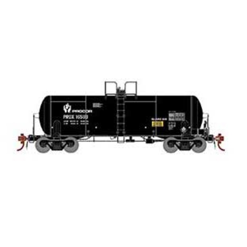Athearn Genesis G25757 HO Scale 13,000 Gallon Acid Tank Car Procor "Black" PROX 16599