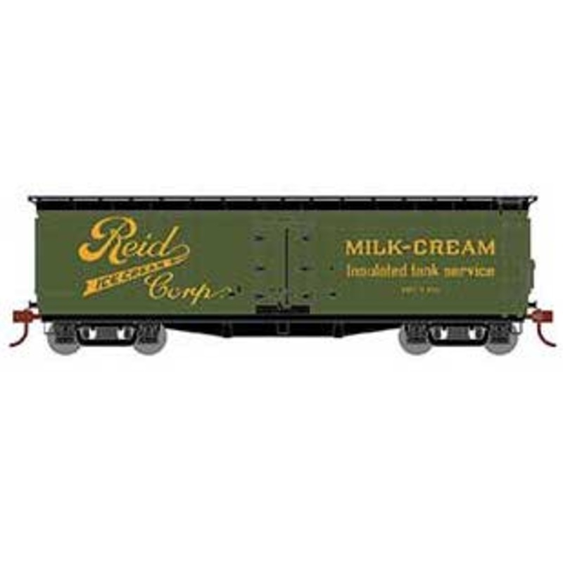 Athearn HO Scale 84714 40' Pfaudler Milk Car Reid Ice Cream RICX 104