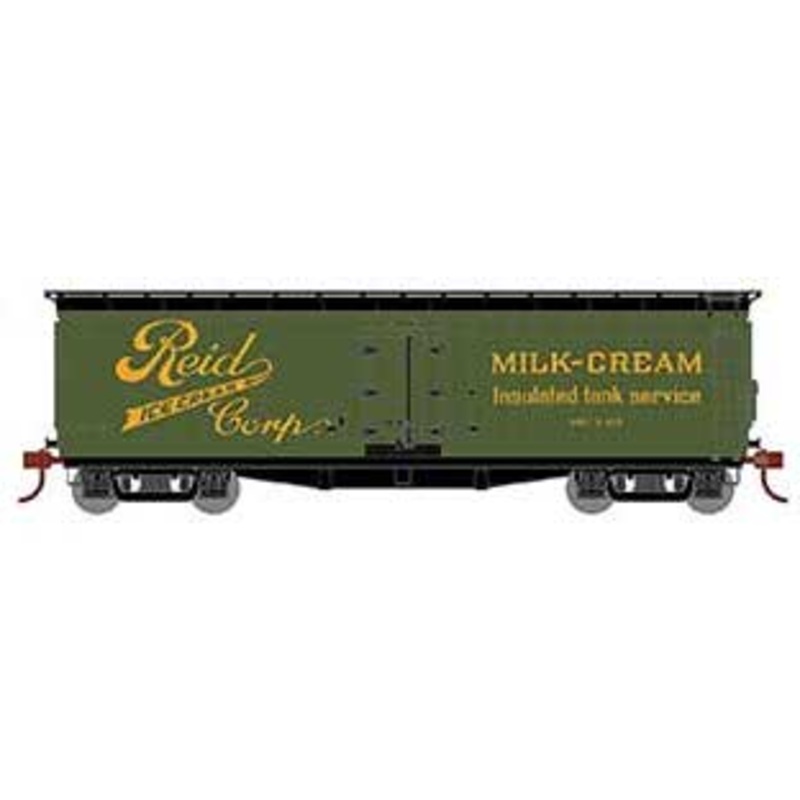 Athearn HO Scale 84715 40' Pfaudler Milk Car Reid Ice Cream RICX 107