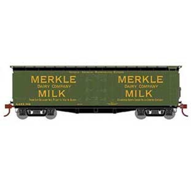Athearn HO Scale 84719 40' Pfaudler Milk Car Merkle GARE 748