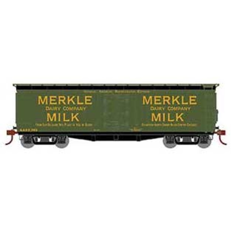 Athearn HO Scale 84721 40' Pfaudler Milk Car Merkle GARE 745