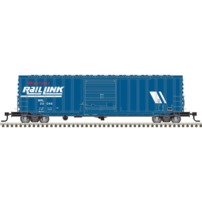 Atlas Master HO Scale 20007069 50' Precision Design Boxcar Montana Rail Link MRL 200046
