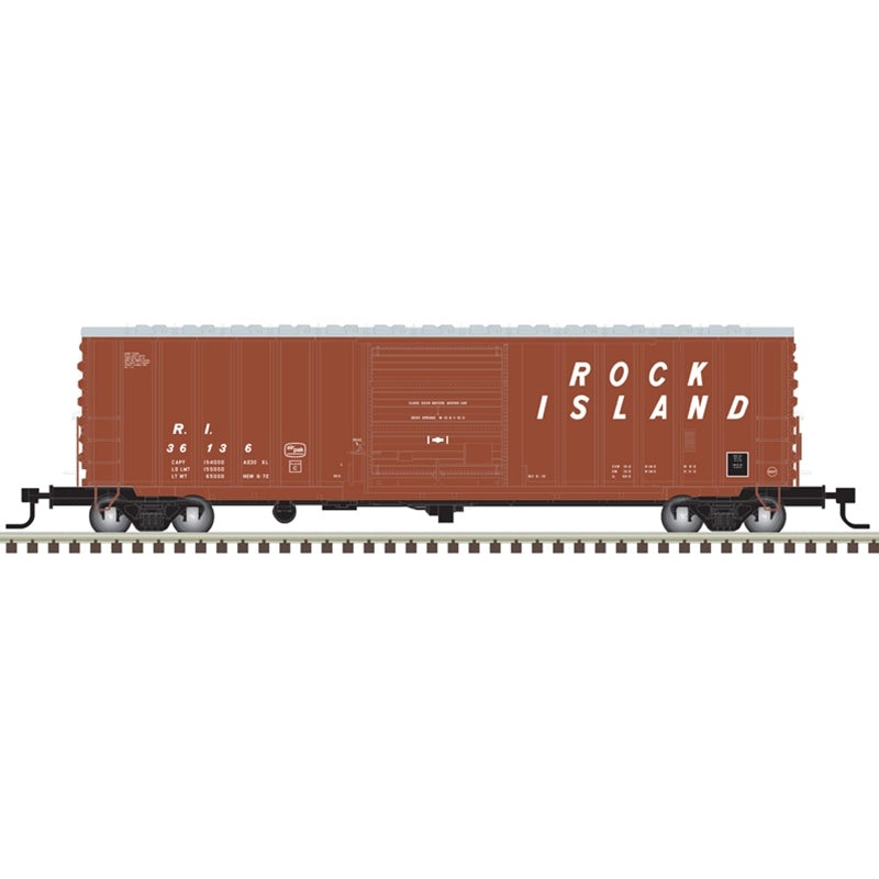 Atlas Master HO Scale 20007071 50' Precision Design Boxcar Rock Island ROCK 36136