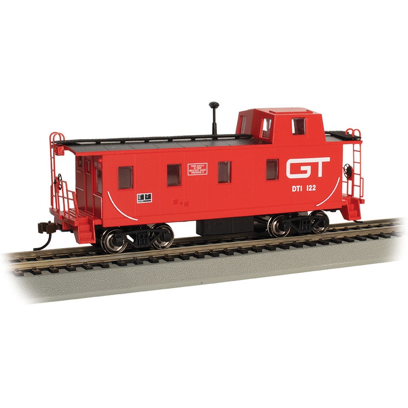 Bachmann 14004 HO Scale Cupola Caboose Grand Trunk GT 122