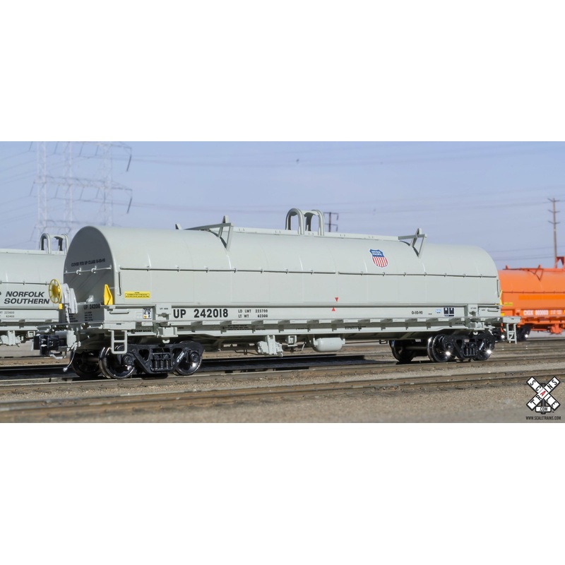 ScaleTrains HO Scale 32347 Thrall-Trinity 42' Steel Coil Car Union Pacific UP 242018 - USED