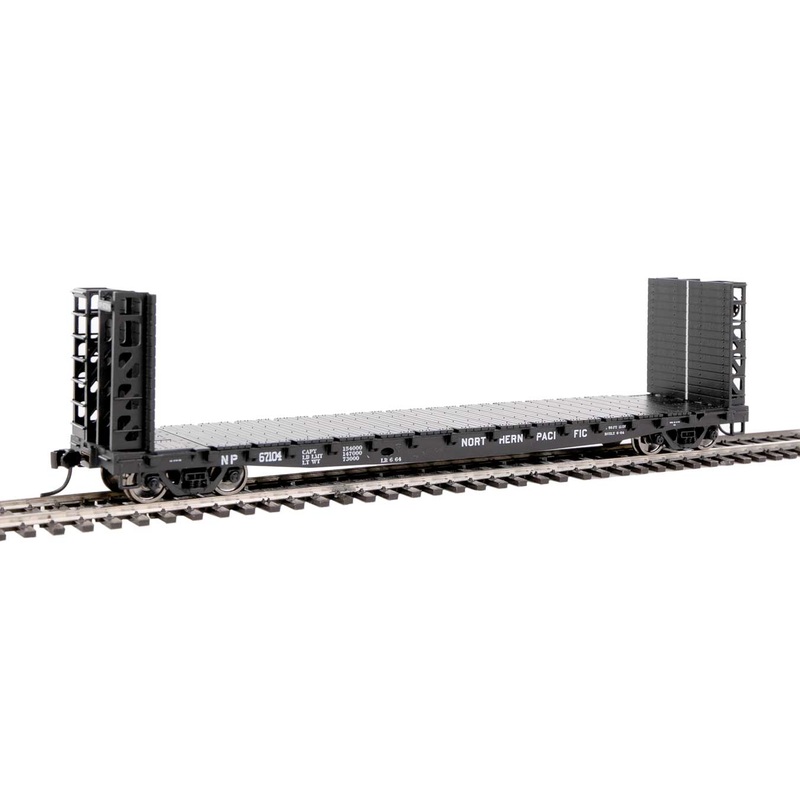 Walthers 910-5910 HO GSC Bulkhead Flatcar Northern Pacific NP 67104