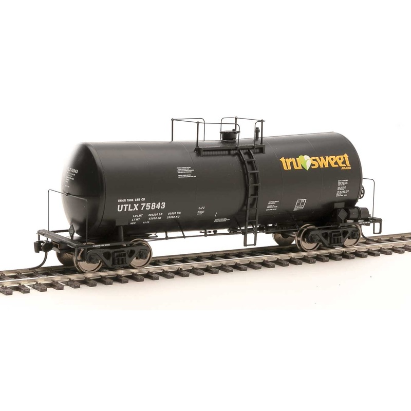 Walthers 920-100161 HO Scale 16,000 Gallon Funnel Flow Tank Car Tru Sweet UTLX 75843