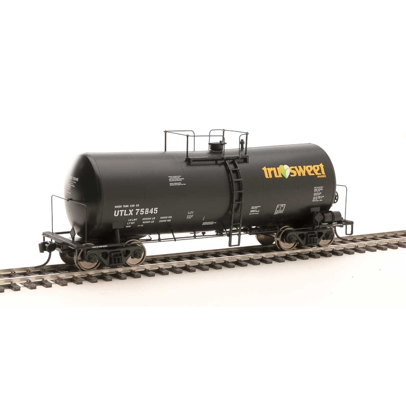 Walthers 920-100162 HO Scale 16,000 Gallon Funnel Flow Tank Car Tru Sweet UTLX 75845