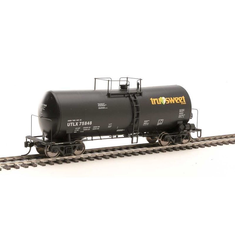 Walthers 920-100164 HO Scale 16,000 Gallon Funnel Flow Tank Car Tru Sweet UTLX 75848