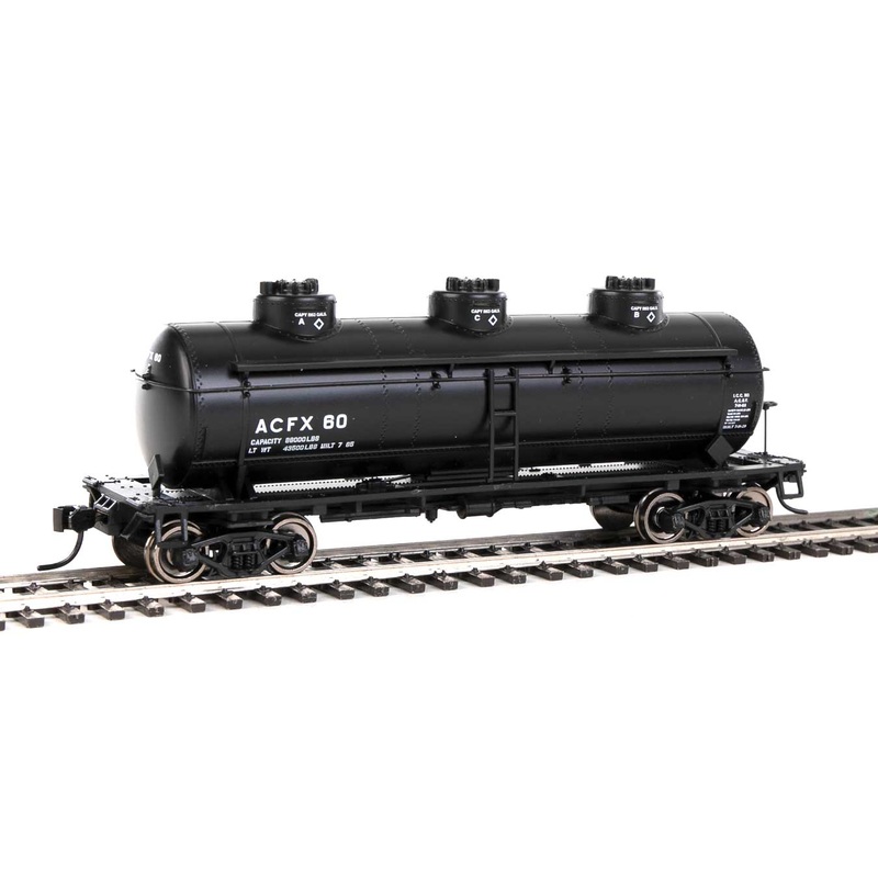 Walthers Mainline 910-1126 HO Scale 3 Dome Tank Car ACFX 61