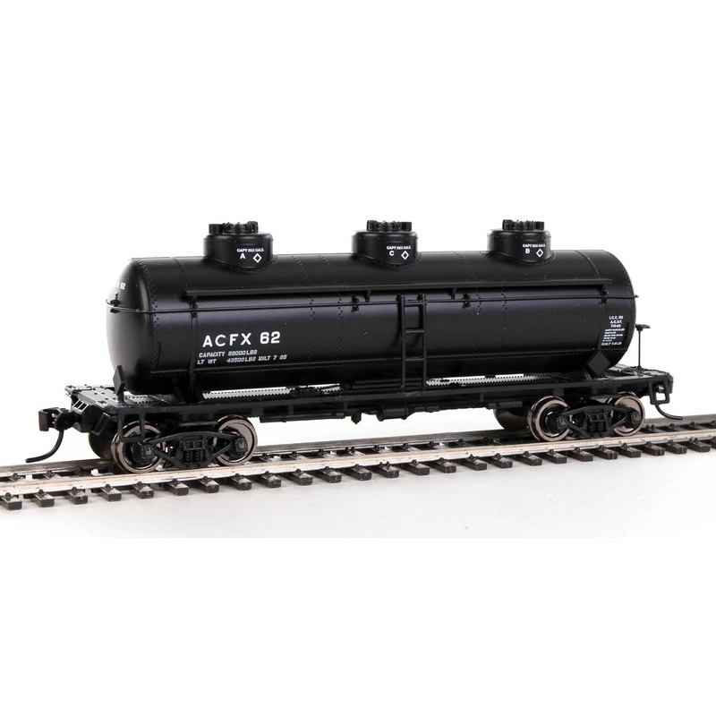 Walthers Mainline 910-1127 HO Scale 3 Dome Tank Car ACFX 62
