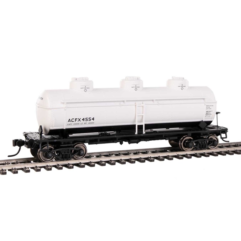 Walthers Mainline 910-1129 HO Scale 3 Dome Tank Car ACFX 4554