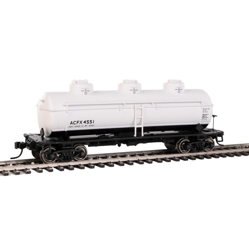 Walthers Mainline 910-1130 HO Scale 3 Dome Tank Car ACFX 4551