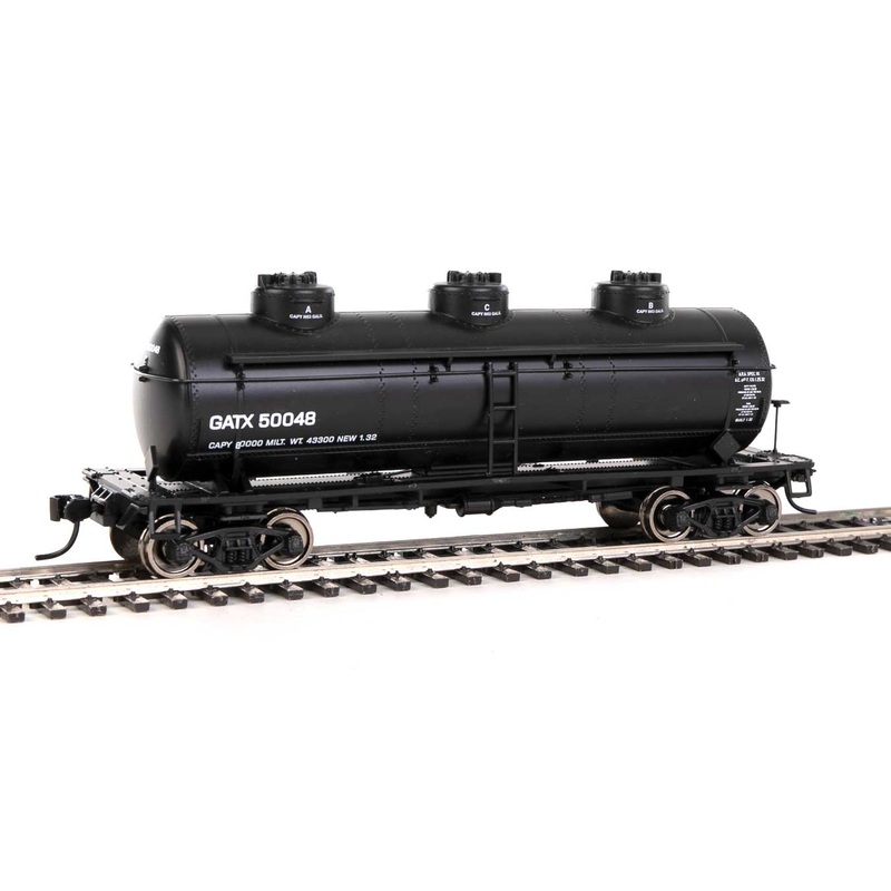 Walthers Mainline 910-1131 HO Scale 3 Dome Tank Car GATX 50048