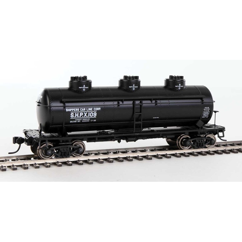 Walthers Mainline 910-1138 HO Scale 3 Dome Tank Car SHPX 109