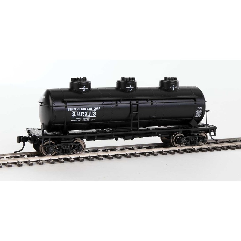 Walthers Mainline 910-1139 HO Scale 3 Dome Tank Car SHPX 113