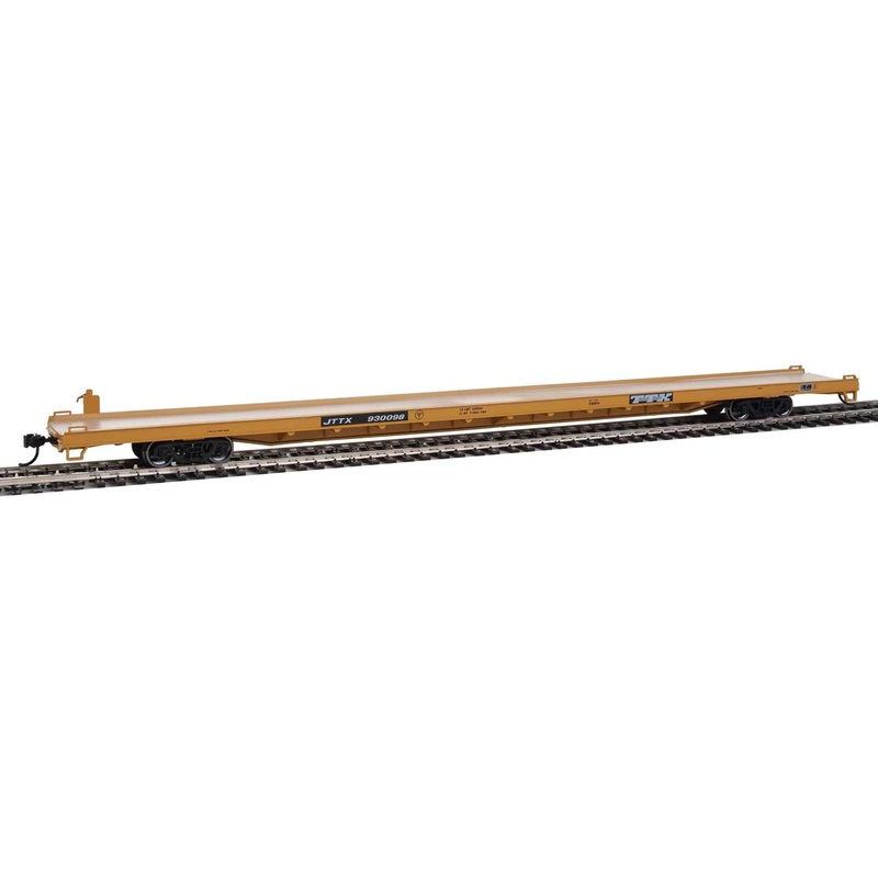 Walthers Mainline 910-5723 HO Scale 89' Channel Side Flatcar Trailer Train JTTX 930098