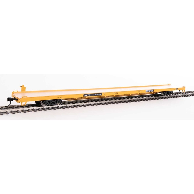 Walthers Mainline 910-5724 HO Scale 89' Channel Side Flatcar Trailer Train JTTX 930124
