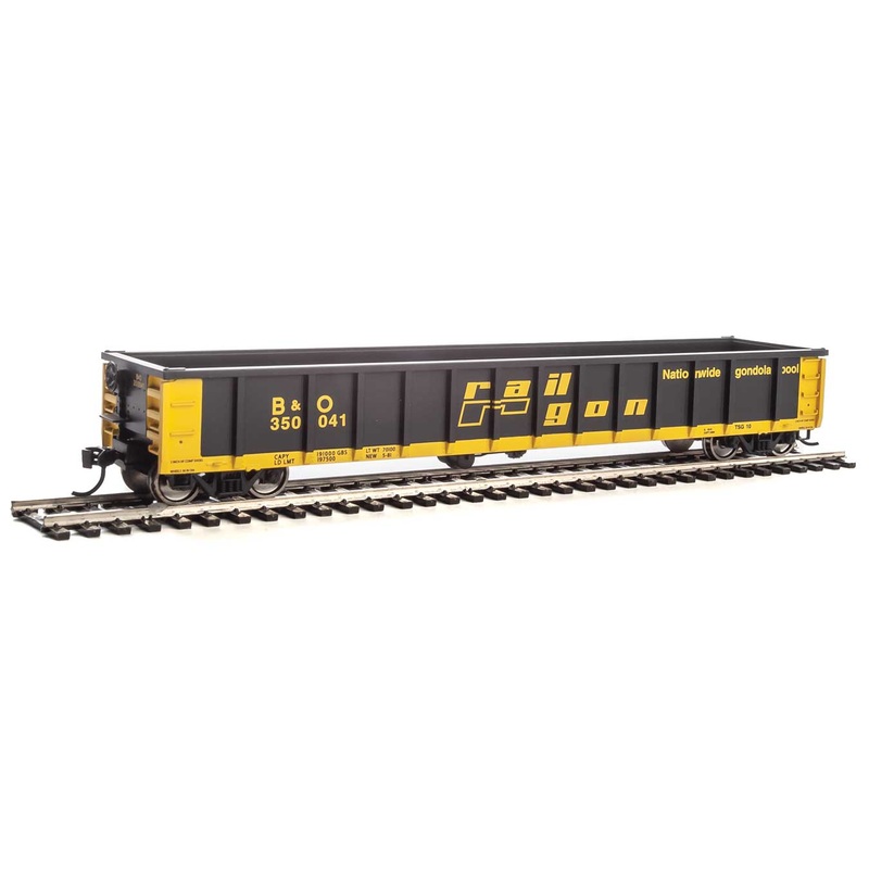 Walthers MainLine 910-6201 53'Gondola ex-Railgon Chessie System B&O 350041 - USED