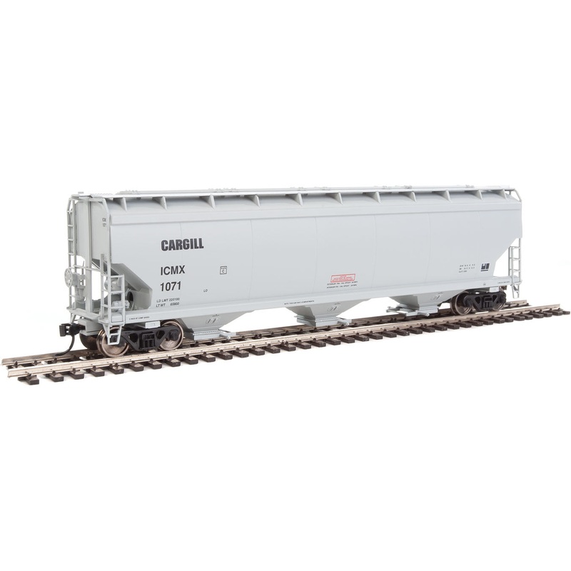 Walthers Mainline 910-7616 HO Scale 60' NSC 5150 3 Bay Covered Hopper Cargill ICMX 1071