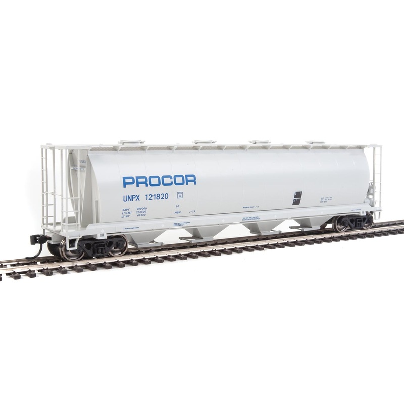 Walthers Mainline 910-7827 HO Scale 59' Cylindrical Covered Hopper PROCOR UMPX 121820 - NOS
