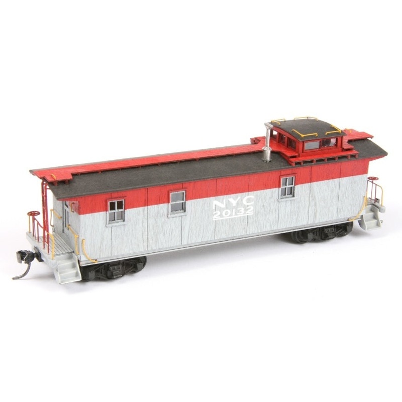 American Model Builders LaserKIT 888 HO Scale NYC Wood Cupola Caboose Kit
