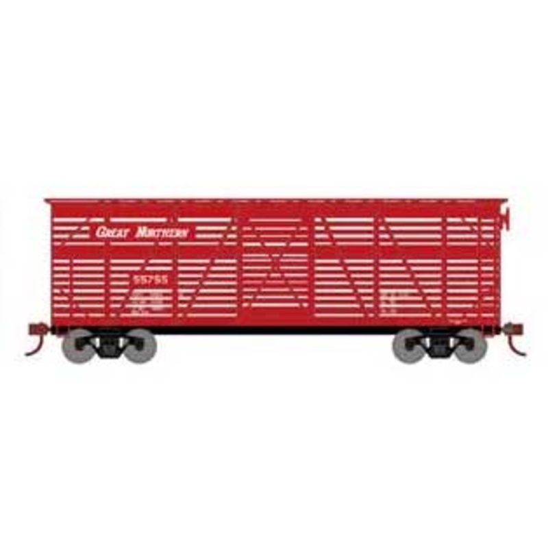 Athearn 75998 HO Scale 40' Stock Car Great Northern GN 55755