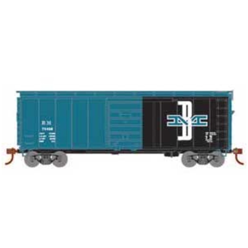 Athearn HO 7617 40' Superior Door Boxcar Boston and Maine B&M 76498