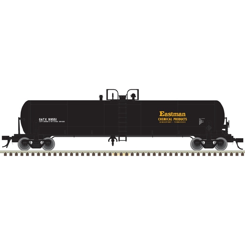 Atlas 20006967 HO Scale 20,700 Gallon Tank Car Eastman Chemicals GATX 99559